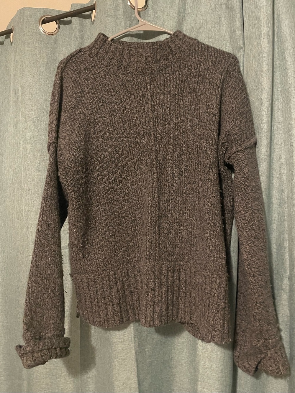 Smartwool Women's Charcoal Crewneck Knit Sweater